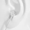 Dudao vezetékes fülhallgató 3.5mm mini jack mikrofonnal fehér (X10 Pro) - 0. kép