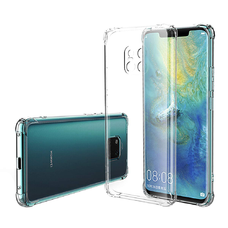  Techsuit - Ütésálló Átlátszó Szilikon - Huawei Mate 20 Pro - Átlátszó tok