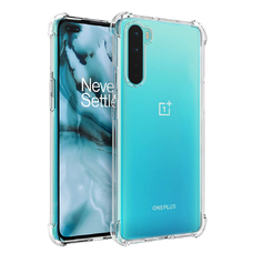  Techsuit - Ütésálló Átlátszó Szilikon - OnePlus Nord 5G - Átlátszó tok