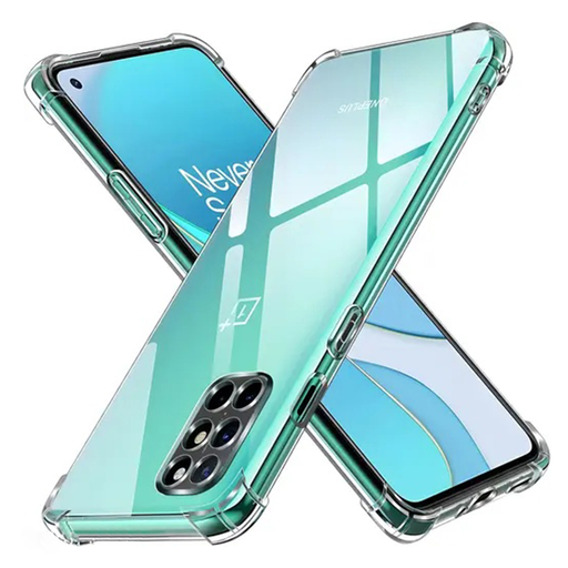 Techsuit - Ütésálló átlátszó szilikon tok - OnePlus 8T - Átlátszó Techsuit - Ütésálló átlátszó szilikon tok - OnePlus 8T - Átlátszó