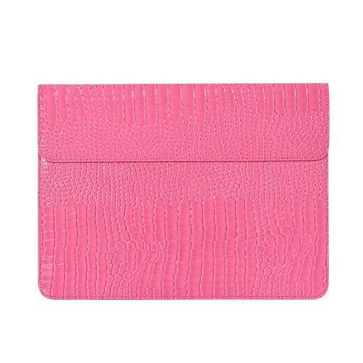  CanvasArtisan - Vékony Laptop Tok (EL32-P01) - 13-14 hüvelykes eszközökhöz, Öko bőr - Rózsaszín