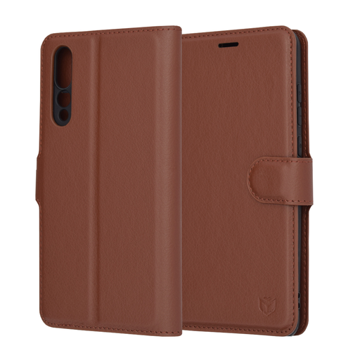 Techsuit - Bőr Tok - Huawei P20 Pro - Barna tok Techsuit - Bőr Tok - Huawei P20 Pro - Barna tok