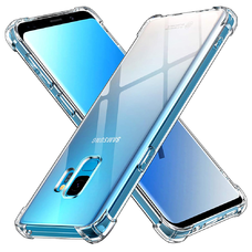  Techsuit - Ütésálló Átlátszó Szilikon - Samsung Galaxy S9 - Átlátszó tok