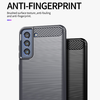  Techsuit - Karbon Szilikon - Samsung Galaxy S22 Plus - Fekete tok - 4. kép