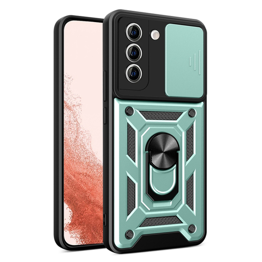Techsuit - CamShield sorozat - Samsung Galaxy S22 Plus 5G - Zöld tok Techsuit - CamShield sorozat - Samsung Galaxy S22 Plus 5G - Zöld tok
