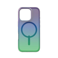 ZAGG Milan Snap tok MagSafe-fel iPhone 16 Pro-hoz - Zöld/Lila