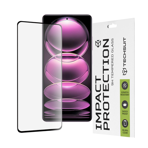 Techsuit - 111D Teljes Fedés / Teljes Ragasztás Üveg - Xiaomi Redmi Note 12 Pro 5G / 12 Pro+ / Poco X5 Pro - Fekete üvegfólia Techsuit - 111D Teljes Fedés / Teljes Ragasztás Üveg - Xiaomi Redmi Note 12 Pro 5G / 12 Pro+ / Poco X5 Pro - Fekete üvegfólia