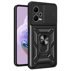  Techsuit - CamShield Sorozat - Xiaomi Redmi Note 12 Pro+ - Fekete tok