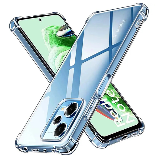 Techsuit - Ütésálló Átlátszó Szilikon - Xiaomi Redmi Note 12 Pro 5G - Átlátszó tok Techsuit - Ütésálló Átlátszó Szilikon - Xiaomi Redmi Note 12 Pro 5G - Átlátszó tok