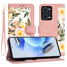  Techsuit - FlipCraft - Xiaomi Redmi Note 12 Pro 5G - Szívszerelem Rózsaszín tok