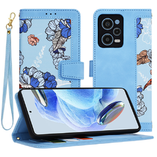  Techsuit - FlipCraft - Xiaomi Redmi Note 12 Pro 5G - Élénk Kék tok