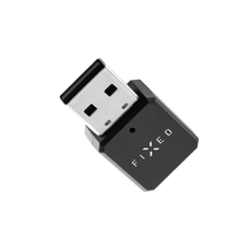  Fixed - Audio vevő (FIXSIG-BK) - USB-ről 3,5 mm-es Jackre, Bluetooth 5.1, beépített mikrofonnal - Fekete