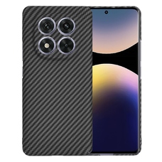  Techsuit - Karbonit Szálhéj - Xiaomi Redmi Note 14 Pro - Fekete tok