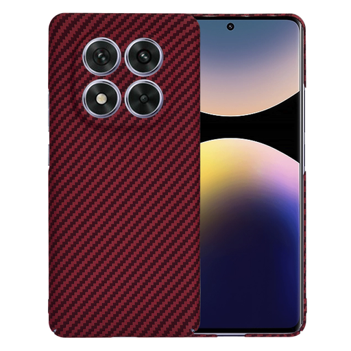 Techsuit - Karbonit Szálhéj - Xiaomi Redmi Note 14 Pro - Piros tok Techsuit - Karbonit Szálhéj - Xiaomi Redmi Note 14 Pro - Piros tok