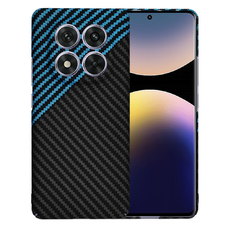  Techsuit - Carbonite FiberShell - Xiaomi Redmi Note 14 Pro - Kék Pulzus tok