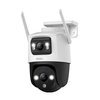  Imou - Kültéri Kamera Cruiser Dual (IPC-S7XP-8M0WED-0360B) - 8MP, Kétirányú Beszélgetés, Emberi Érzékelés, Éjszakai Látás, IP66 - Fehér - 0. kép