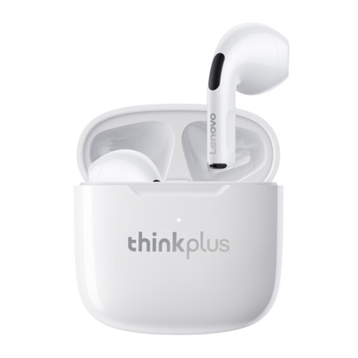  Lenovo - Vezeték nélküli fülhallgató ThinkPlus LivePods LP1 (21184) - Bluetooth, valódi vezeték nélküli, félfülbe helyezhető - Fehér