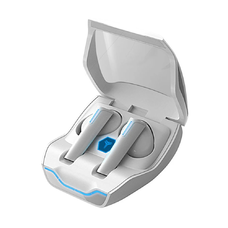  Lenovo - Vezeték nélküli fülhallgató (XG02) - Játékhoz, Bluetooth 5.0, Hi-Fi hangzás, Ergonomikus kialakítás - Fehér