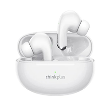  Lenovo - Vezeték nélküli fülhallgató ThinkPlus (LP5) - Tényleges vezeték nélküli sztereó, Bluetooth V5.2, zajcsökkentés - Fehér