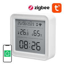 Gosund ST17 Zigbee intelligens hőmérséklet- és páratartalom-érzékelő (LCD, Tuya)