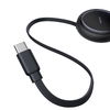 Baseus Bright Mirror Series USB-C Behúzható Kábel - 2 x USB-C 100W 1m - Fekete (Type-C USB kábel) - 1. kép