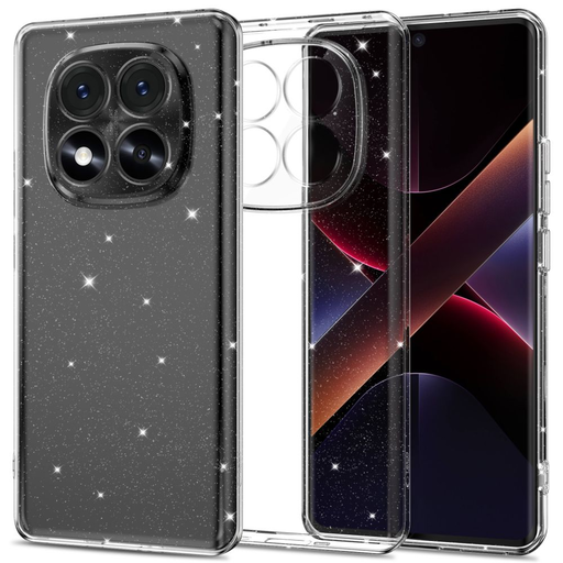 Tech-protect Flexair Xiaomi Redmi Note 14 Pro 5G / Poco X7 5G tok Glitter Tech-protect Flexair Xiaomi Redmi Note 14 Pro 5G / Poco X7 5G tok Glitter