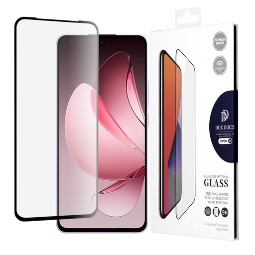 Dux Ducis - Edzett Üveg - Oppo Reno13 F 4G / Reno13 F 5G / Reno13 FS 5G - Fekete üvegfólia Dux Ducis - Edzett Üveg - Oppo Reno13 F 4G / Reno13 F 5G / Reno13 FS 5G - Fekete üvegfólia