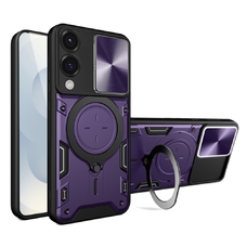  Techsuit - CamGuard Pro - Samsung Galaxy S25 Edge - Lila tok