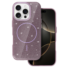 Magsafe Slim Shiny tok iPhone 16 Pro lila