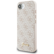 Guess 4G Script Logo MagSafe iPhone 16e tok - Pink