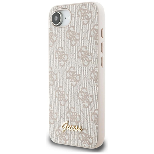 Guess 4G Script Logo MagSafe iPhone 16e tok - Pink Guess 4G Script Logo MagSafe iPhone 16e tok - Pink
