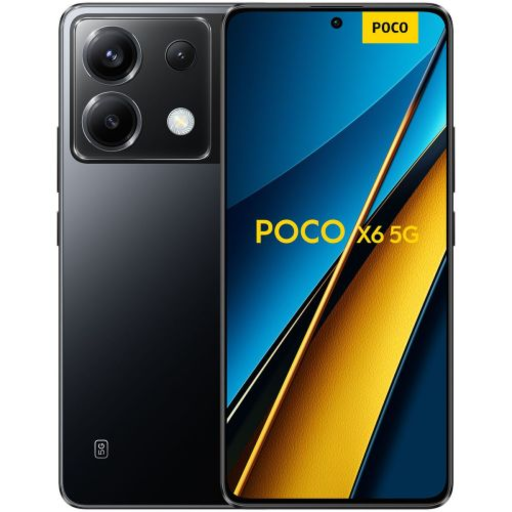 Xiaomi Poco X6 5G Dual SIM 12GB RAM 512GB Töltővel Fekete EU
