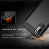  Techsuit - Szénszálas Szilikon - Xiaomi Redmi Note 10 5G / Poco M3 Pro 5G - Fekete tok - 1. kép