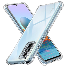 Techsuit - Nárazuvzdorný Priehľadný Silikón - Xiaomi Redmi Note 10 Pro / Note 10 Pro Max - Priehľadný obal Techsuit - Nárazuvzdorný Priehľadný Silikón - Xiaomi Redmi Note 10 Pro / Note 10 Pro Max - Priehľadný obal