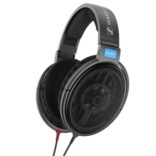 Sennheiser HD 600 Vezetékes Fülre-fekvő Fejhallgató Levehető Kábellel Fekete EU Tok
