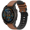  Techsuit - Watchband QuickFit 22mm (W071) - Garmin Fenix 5/5 Plus 6/6 Pro/7/Forerunner 935/945/Approach S60 - Barna - 0. kép