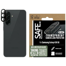 SAFE by PanzerGlass gyűrűs lencsevédő Samsung Galaxy A36 5G készülékhez - Átlátszó üvegfólia