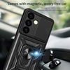  Techsuit - CamShield Széria - Samsung Galaxy S24 - Fekete tok - 2. kép