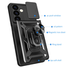  Techsuit - CamShield Széria - Samsung Galaxy S24 - Fekete tok - 4. kép