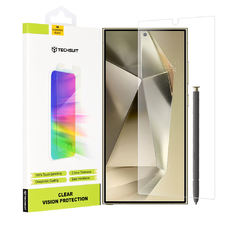  Techsuit - Tiszta Látás Üveg - Samsung Galaxy S24 Ultra - Átlátszó üvegfólia