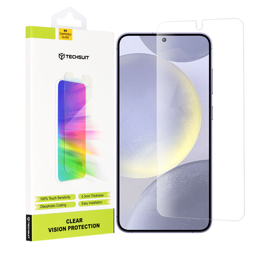 Techsuit - Tiszta Látás Üveg - Samsung Galaxy S24 Plus - Átlátszó üvegfólia Techsuit - Tiszta Látás Üveg - Samsung Galaxy S24 Plus - Átlátszó üvegfólia