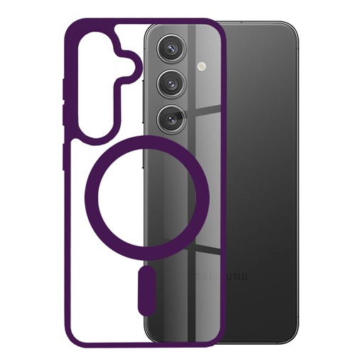 Techsuit - MagSafe Pro - Samsung Galaxy S24 - Lila tok Techsuit - MagSafe Pro - Samsung Galaxy S24 - Lila tok