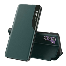  Techsuit - eFold Sorozat - Samsung Galaxy S23 FE - Sötétzöld tok