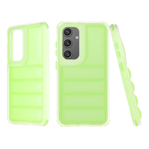 Techsuit - Hullámpajzs - Samsung Galaxy S24 - Zöld tok Techsuit - Hullámpajzs - Samsung Galaxy S24 - Zöld tok