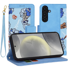  Techsuit - FlipCraft - Samsung Galaxy S24 - Élénk Kék tok