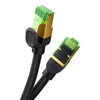 Baseus fonott hálózati kábel Cat.8, Ethernet RJ45, 40 Gbps, 3m (fekete) - 3. kép