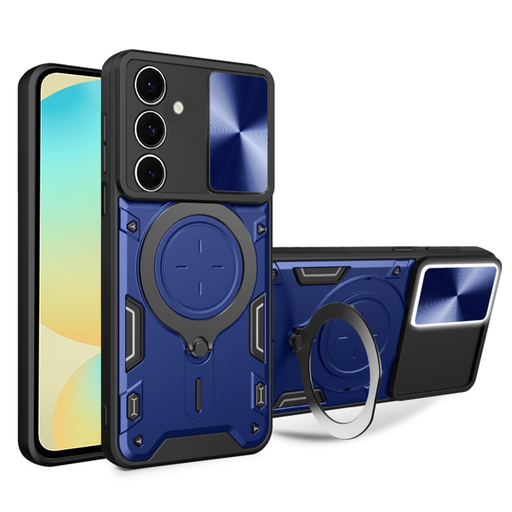Techsuit - CamGuard Pro - Samsung Galaxy S24 FE - Kék tok Techsuit - CamGuard Pro - Samsung Galaxy S24 FE - Kék tok