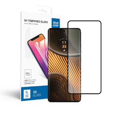 Edzett üveg Blue Star - Motorola Edge 50 Ultra - fekete üvegfólia