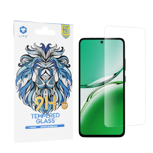 Lito - 2.5D Klasszikus Üveg - Oppo Reno12 F 4G - Átlátszó üvegfólia Lito - 2.5D Klasszikus Üveg - Oppo Reno12 F 4G - Átlátszó üvegfólia