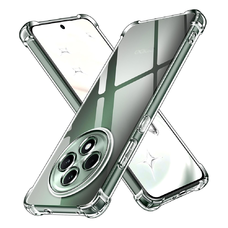  Techsuit - Ütésálló átlátszó szilikon tok - Oppo Reno12 F 4G / Reno12 F 5G / Reno12 FS - Átlátszó